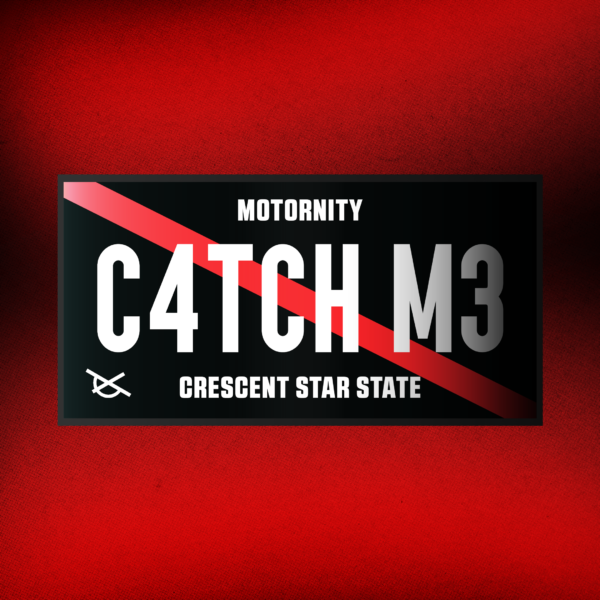 C4TCH M3 License Plate
