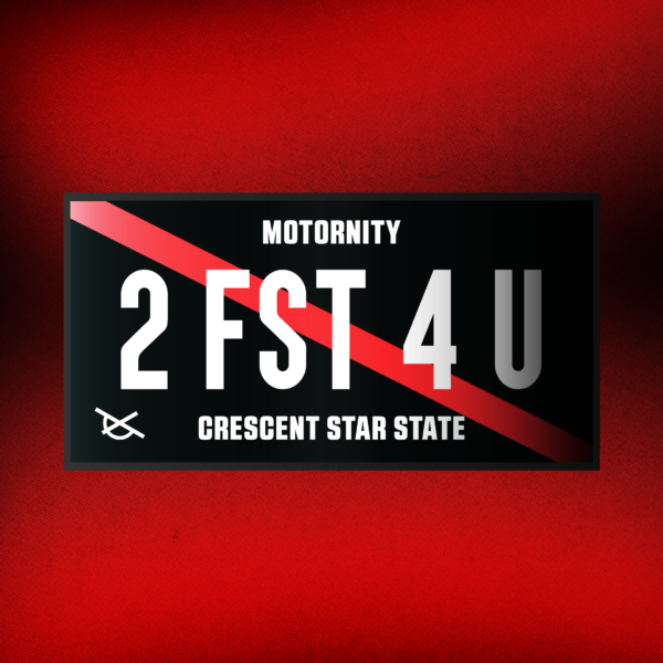6.1 - 2F 2 FST 4 U License Plate