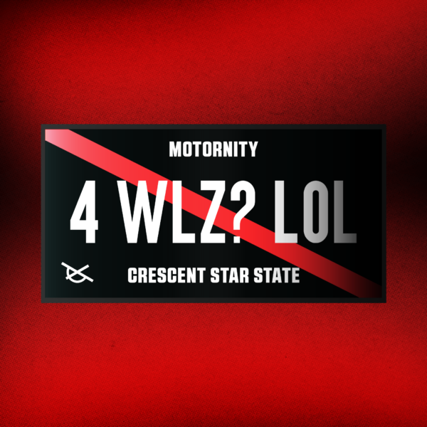 7.1 - 4W 4 Wheels? License Plate