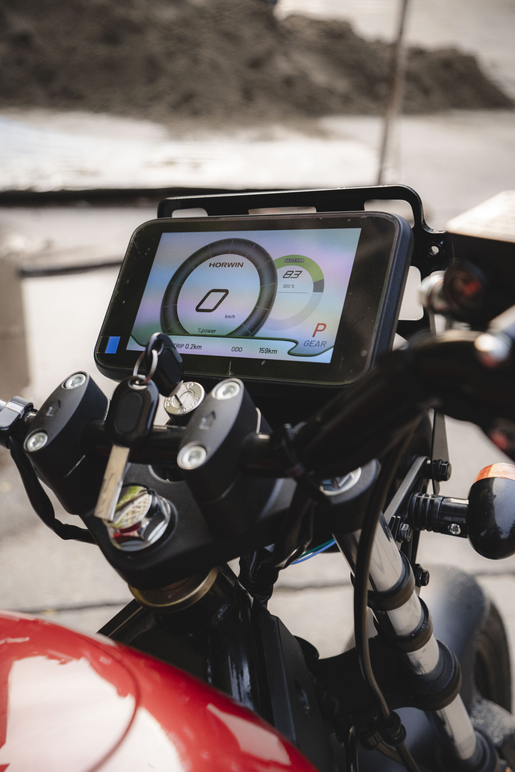 Horwin QB5 Pro full-color TFT speedometer instrument display